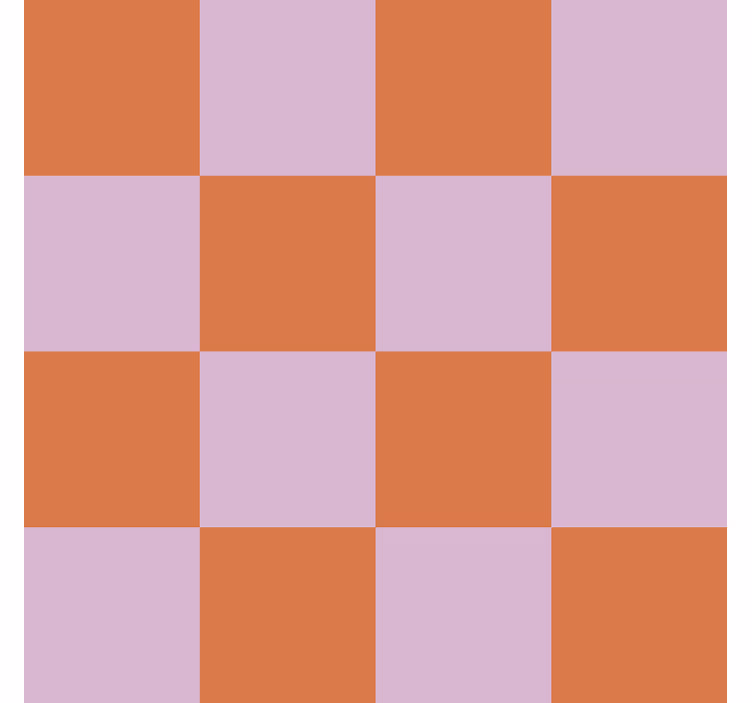 tapeta obkladačky motív oranžových odtieňov - Tenstickers