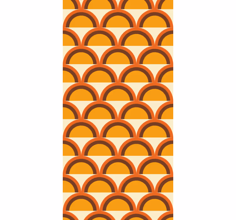 rôzne vintage tapety retro oblúky pri západe slnka zo 70. Rokov - Tenstickers