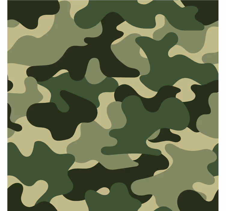 Tapety na stenu príroda camo vzor tlač - Tenstickers