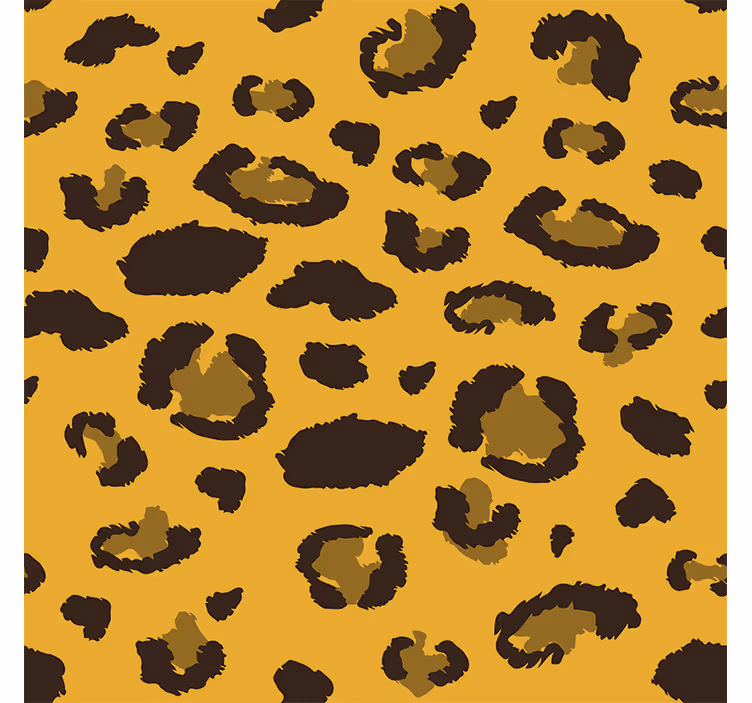 Tapety do obývačky s leopardím vzorom - Tenstickers