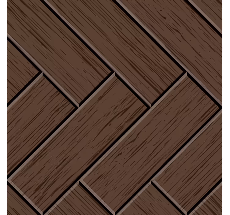 Tapety s ornamentami na podlahu s zigzag vzorom - Tenstickers