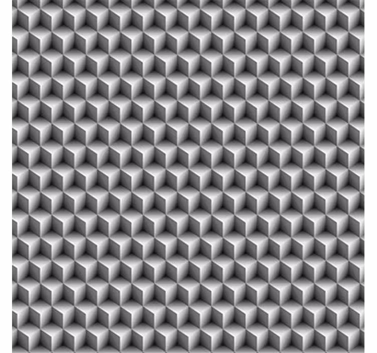 3d tapety vzor šedých kociek - Tenstickers