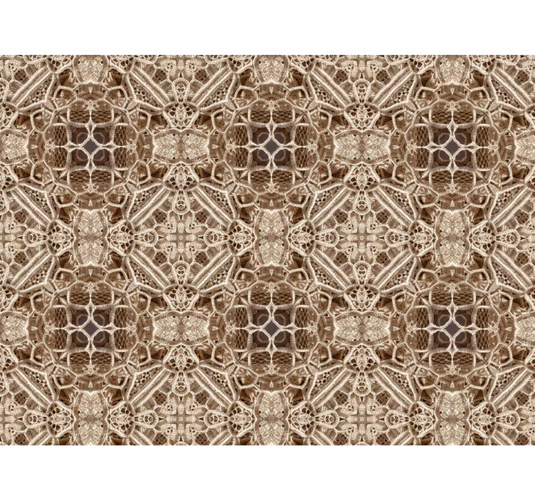 Tapety do obývačky s ozdobnou čipkou kaleidoskopu - Tenstickers