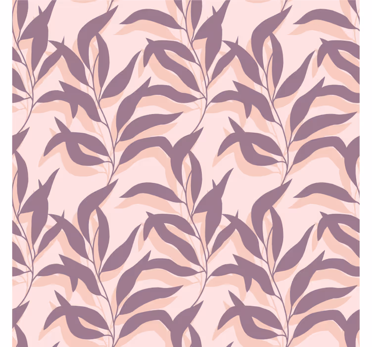Tapeta do izby palma tropická blush design - Tenstickers