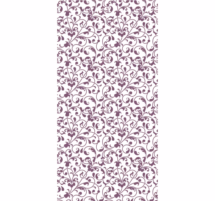 Tapety do obývačky s ornamentálnym listom paisley - Tenstickers