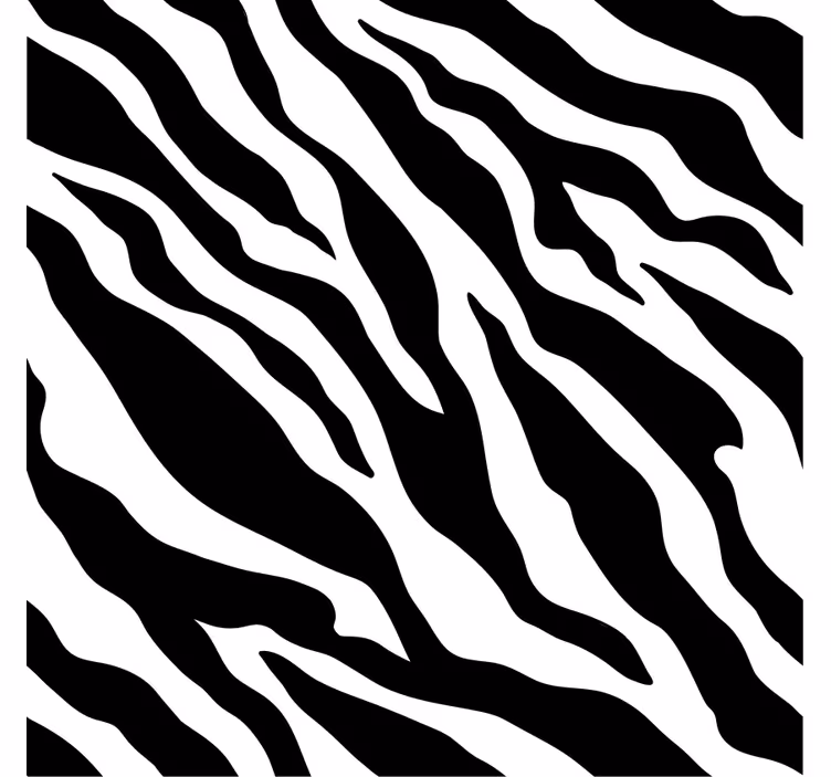 Tapety s ornamentami v zebrovom pruhu - Tenstickers