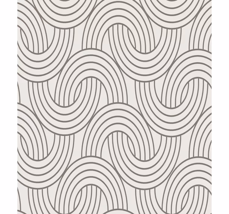 Tapety do obývačky s iluzívnym art deco vzorom - Tenstickers