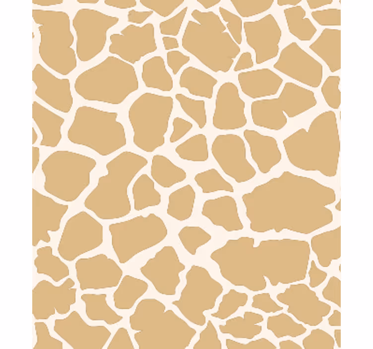 Tapeta na stenu zvierata s potlačou žirafy - Tenstickers