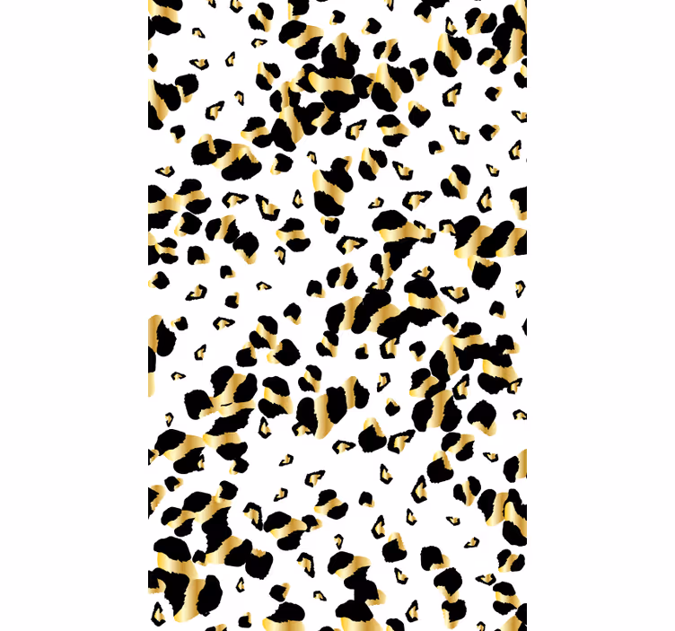 Tapeta na stenu zvierata dizajn leopardieho vzoru - Tenstickers
