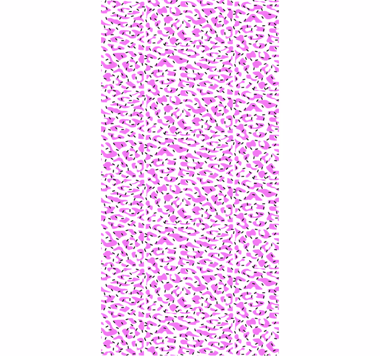 Tapeta na stenu zvierata fuchsiový leopardí vzor - Tenstickers