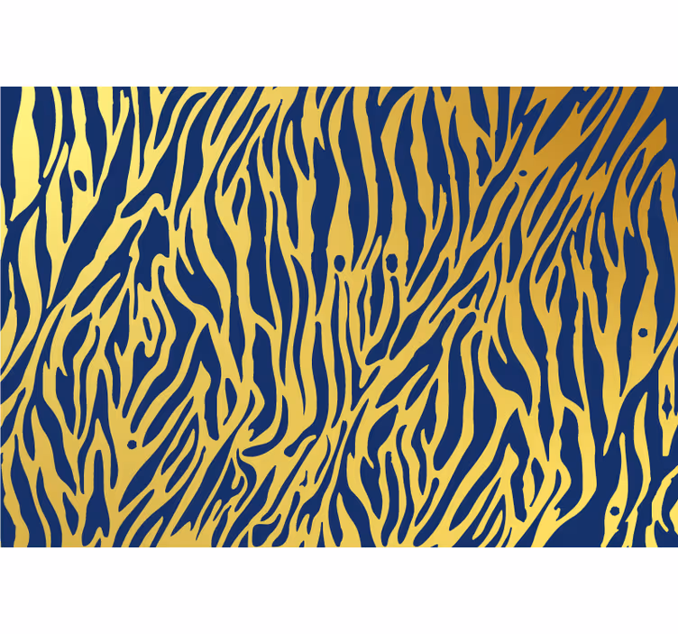 Tapeta na stenu zvierata zebra pruhový koncept - Tenstickers