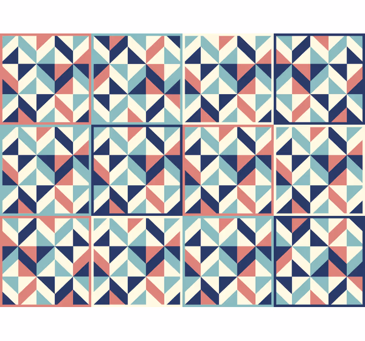 Tapety do kancelárie s geometrickým vzorom - Tenstickers