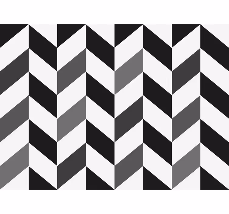 Tapety do kancelárie chevron kontrast - Tenstickers
