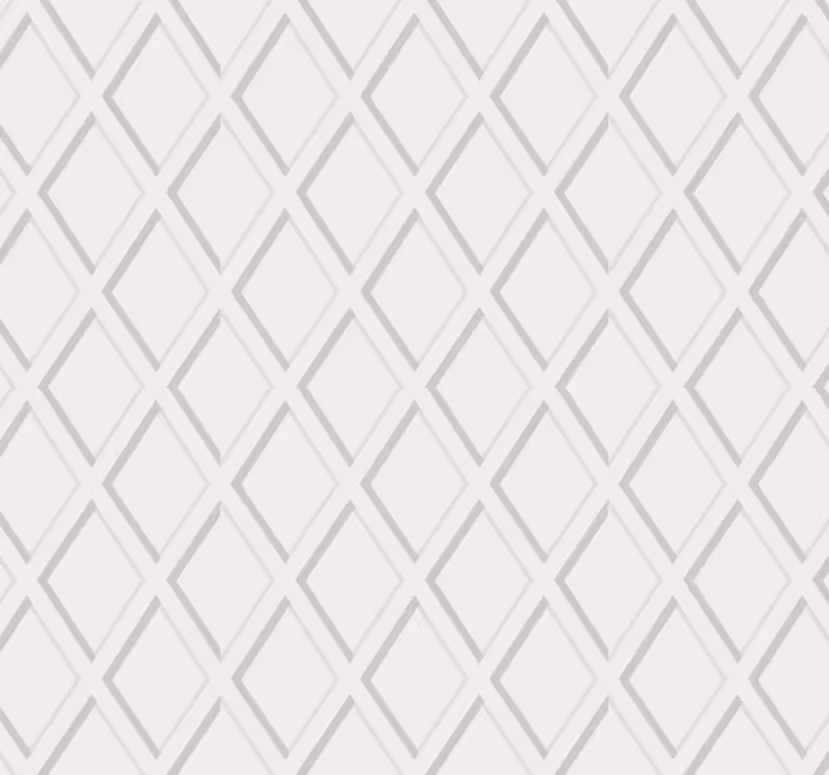 Tapeta do chodby 3d vzor kosoštvorcov hamptons - Tenstickers