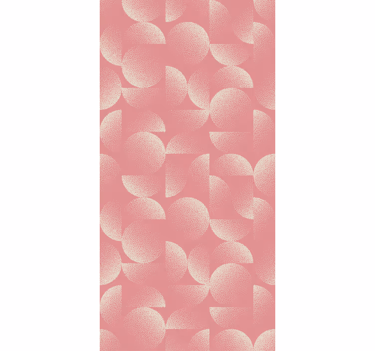 Tapety do jedálne pastelové polkruhy - Tenstickers