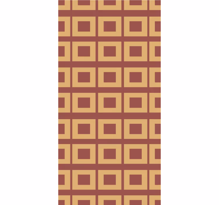 Tapety do jedálne geometrické štvorce - Tenstickers