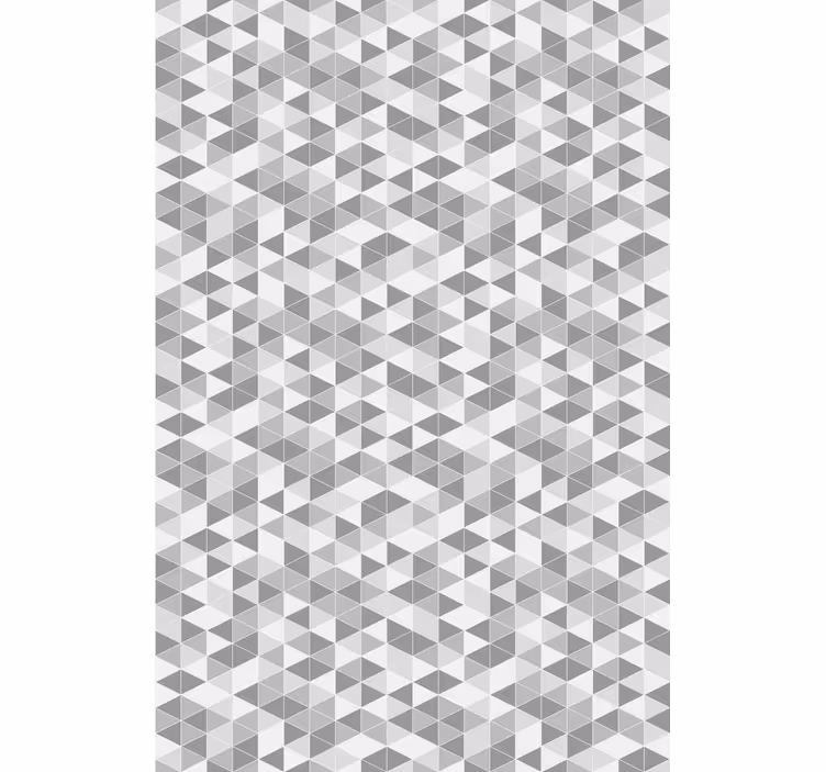 Tapety do jedálne s geometrickým trojuholníkovým vzorom - Tenstickers