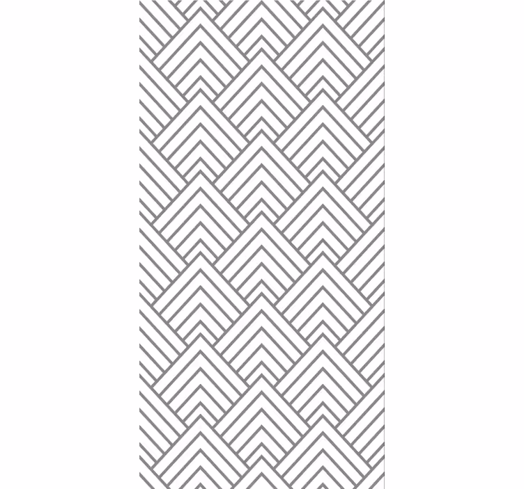Tapety do jedálne geometrický labyrint - Tenstickers