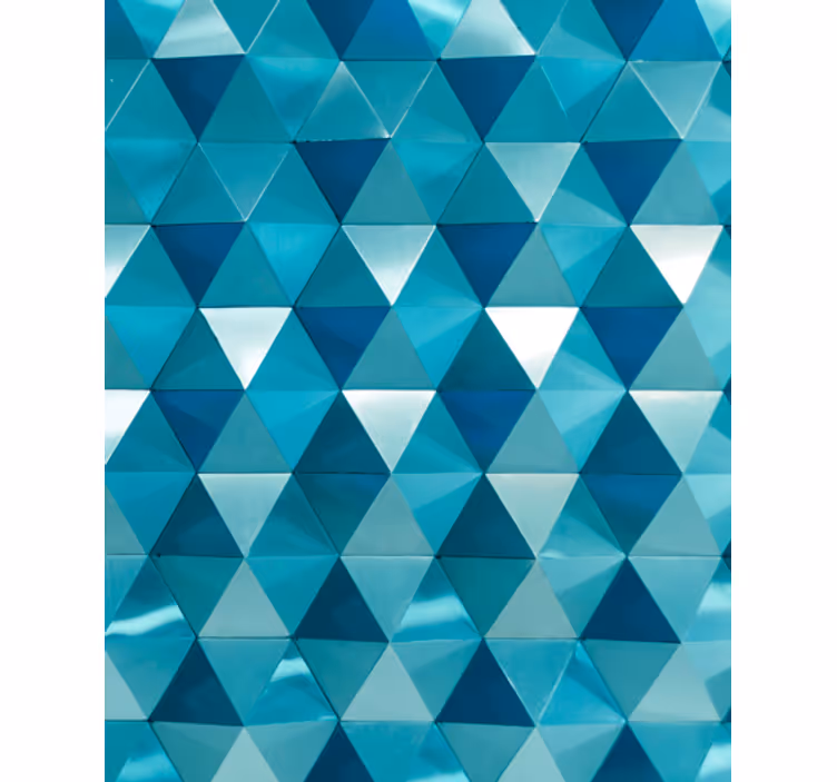 Tapety geometrické vzory trojuholníková dlažba - Tenstickers