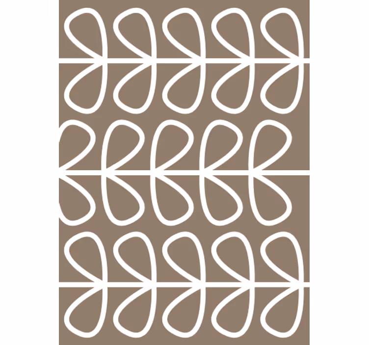 Tapety geometrické vzory slučkový vzor - Tenstickers