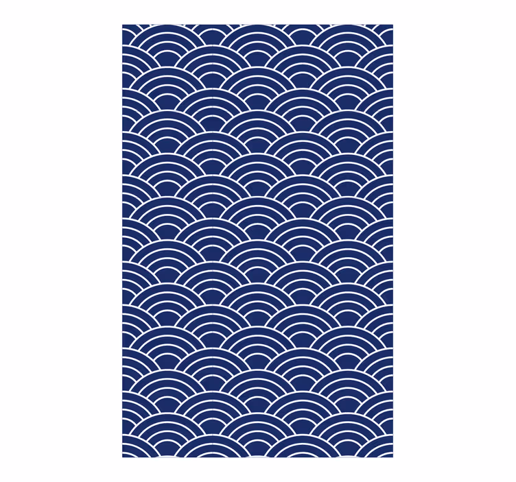 Tapety geometrické vzory vlnité línie - Tenstickers
