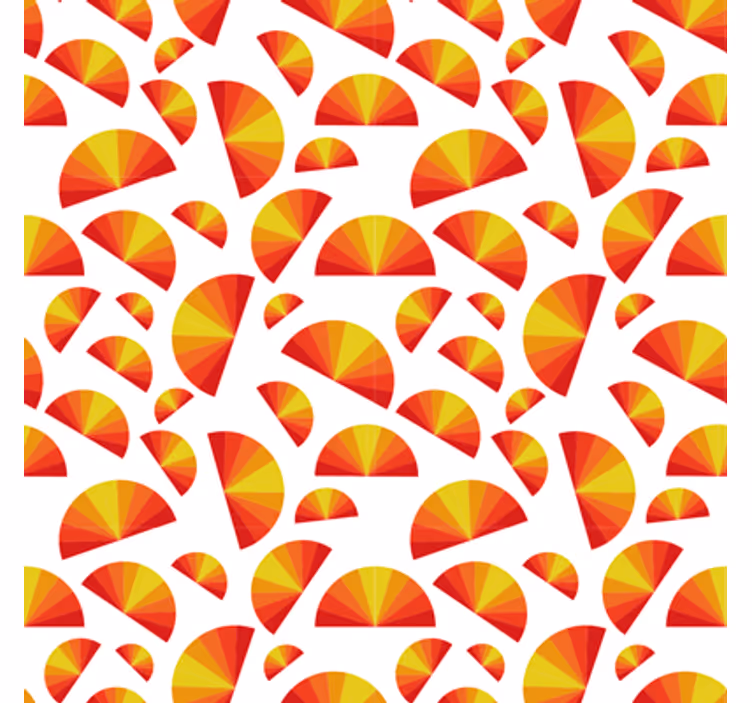 Tapety geometrické vzory s kruhovými motívmi - Tenstickers
