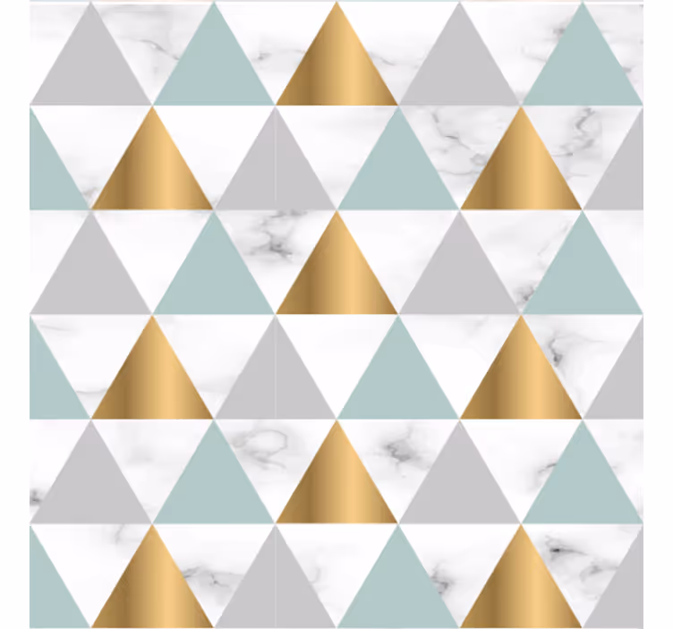 Tapety geometrické vzory geometrická triáda - Tenstickers