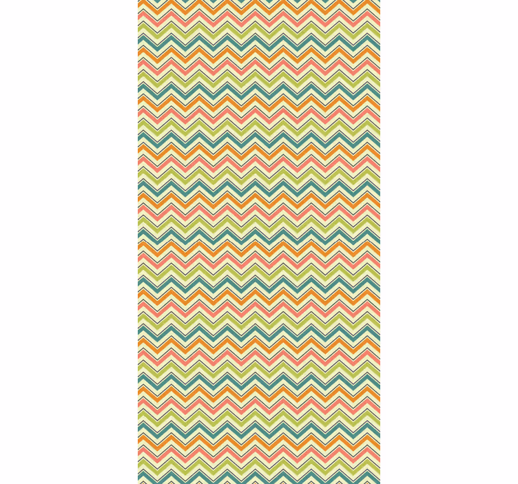 Tapety geometrické vzory chevronový zigzag motív - Tenstickers