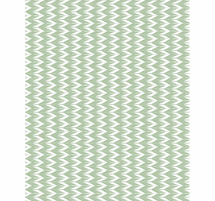 Tapety geometrické vzory zelený chevronový vzor - Tenstickers
