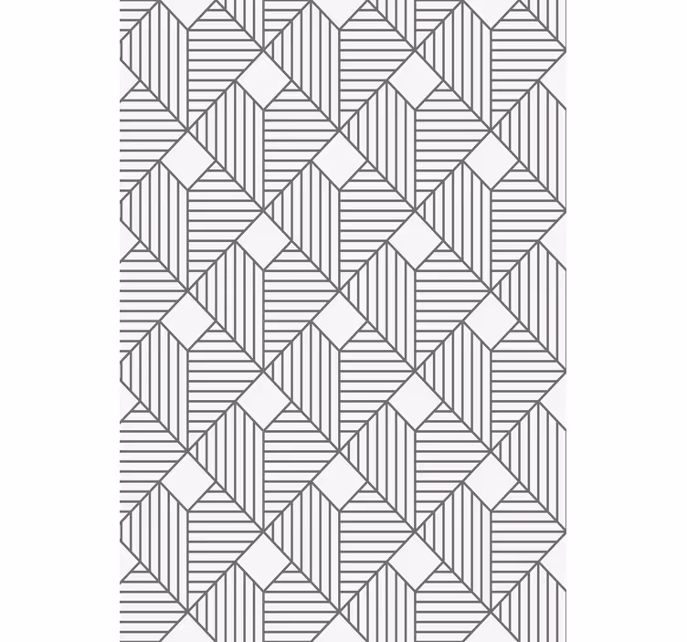 Tapety geometrické vzory v šedých vzoroch - Tenstickers