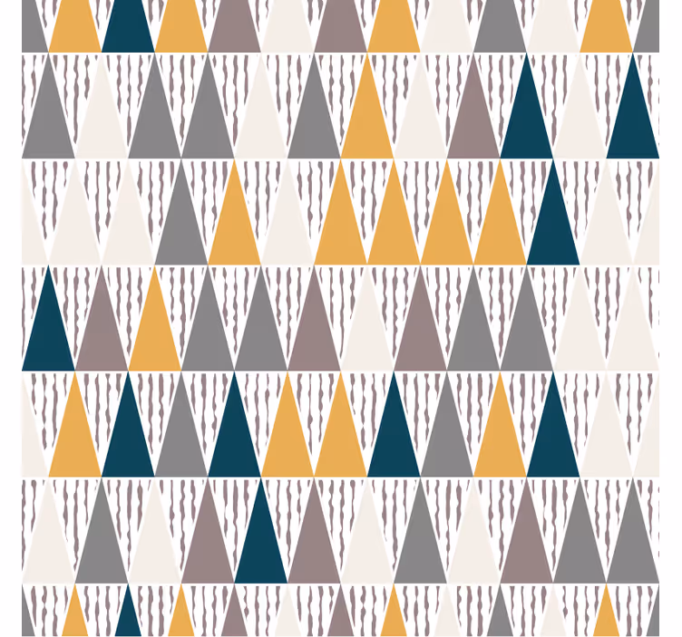 Tapety geometrické vzory trojuholníkové farebné segmenty - Tenstickers