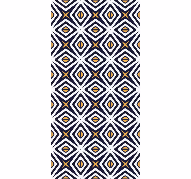 Tapety geometrické vzory diamantový tvarový vzor - Tenstickers