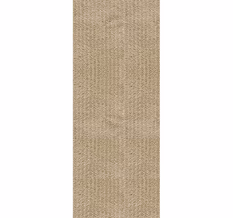 Tapety do spálne v monofarebnej béžovej látke - Tenstickers