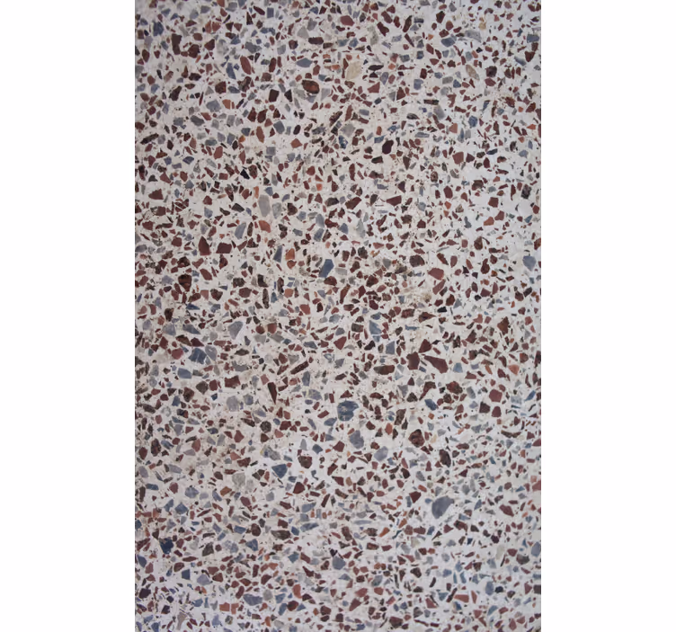 Rôzne vzorované tapety v terrazzo šedej farbe - Tenstickers