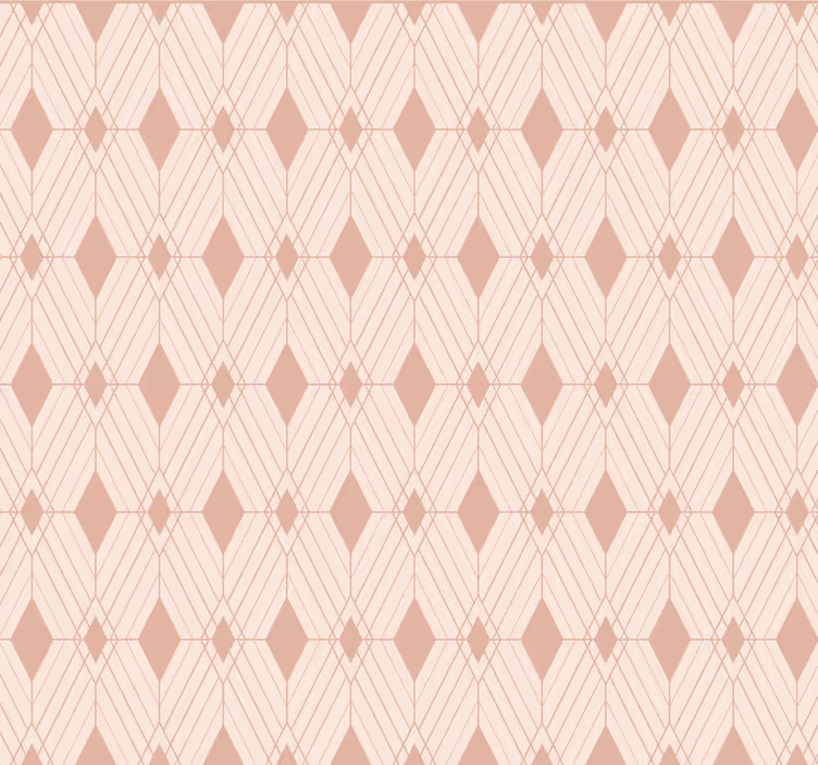 Tapeta obkladačky pastelové diamanty v art deco štýle - Tenstickers