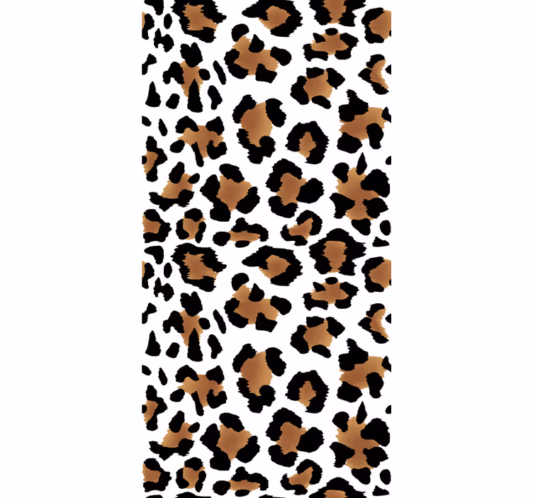Tapeta do detskej izby s leopardím vzorom - Tenstickers