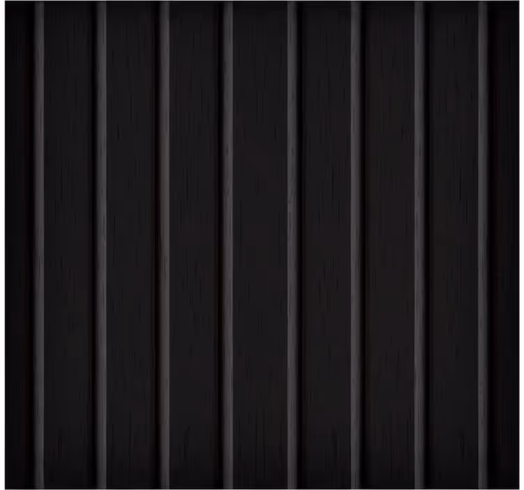 Tapety do obývačky rustikálny čierny panel - Tenstickers