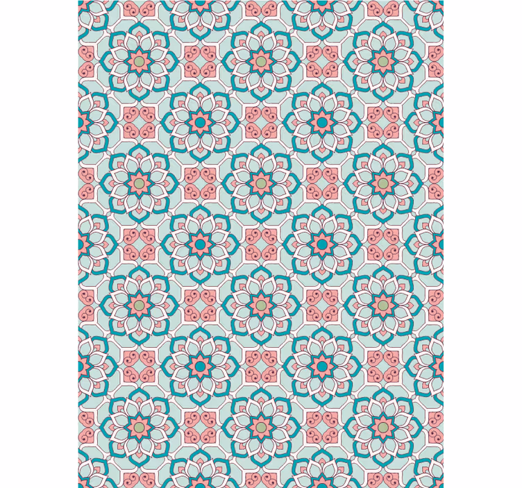 Tapeta do chodby v štýle babičkinej elegancie - Tenstickers