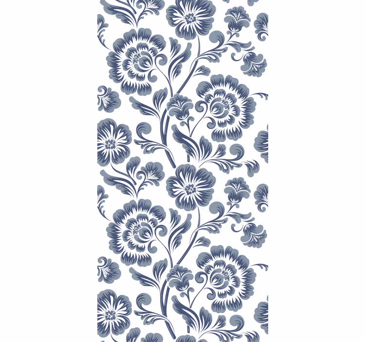 Tapeta do chodby elegantné sivé vzory - Tenstickers