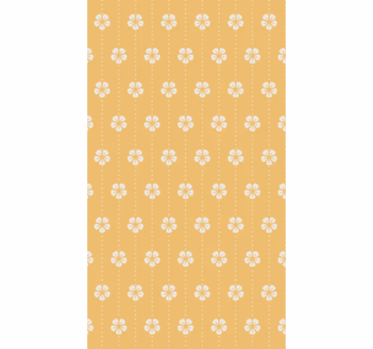 Tapety do obývačky s elegantným kvetinovým vzorom - Tenstickers