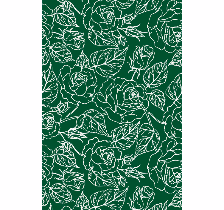 Tapety do obývačky elegantné botanické usporiadanie - Tenstickers