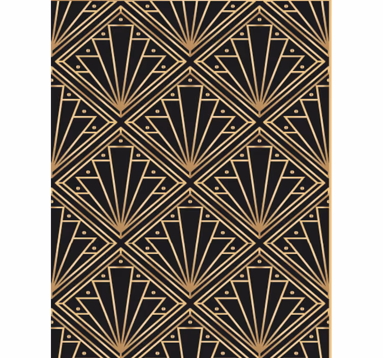 Tapety do obývačky v štýle art deco - Tenstickers