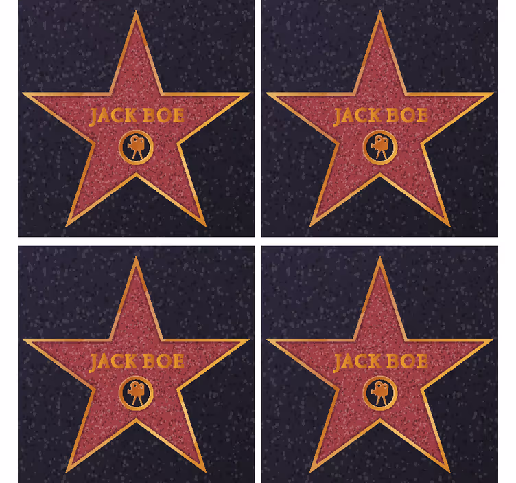 Vintage tapety s menom hollywoodskej hviezdy - Tenstickers