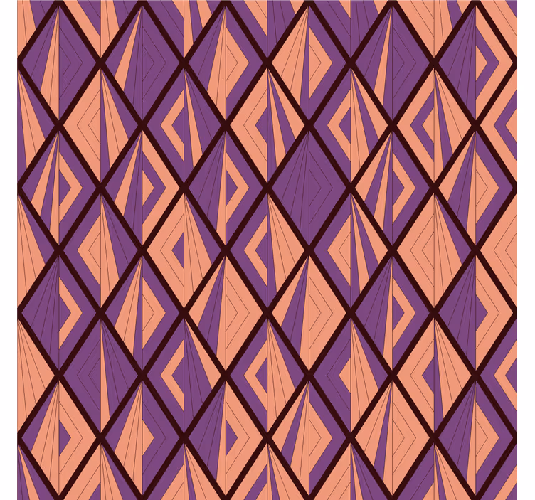 Tapety geometrické vzory s diamantovým motívom - Tenstickers