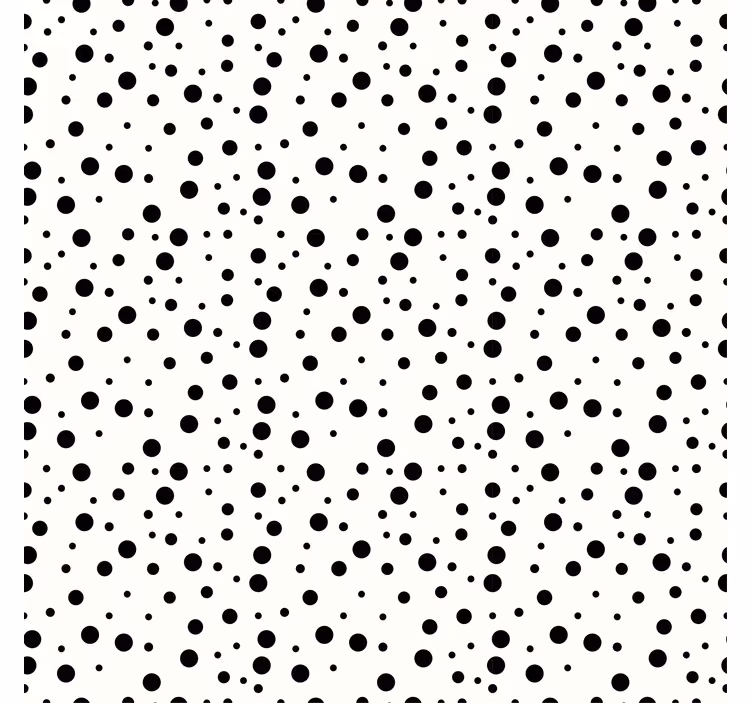 Tapety geometrické vzory monochromatický bodový vzor - Tenstickers