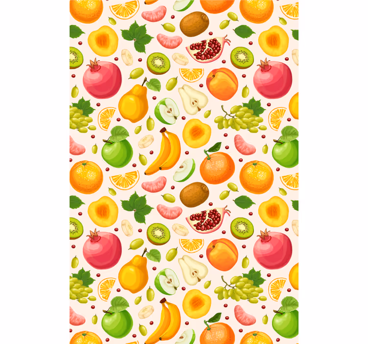 Tapety do kuchyne farebná ovocná zmes - Tenstickers