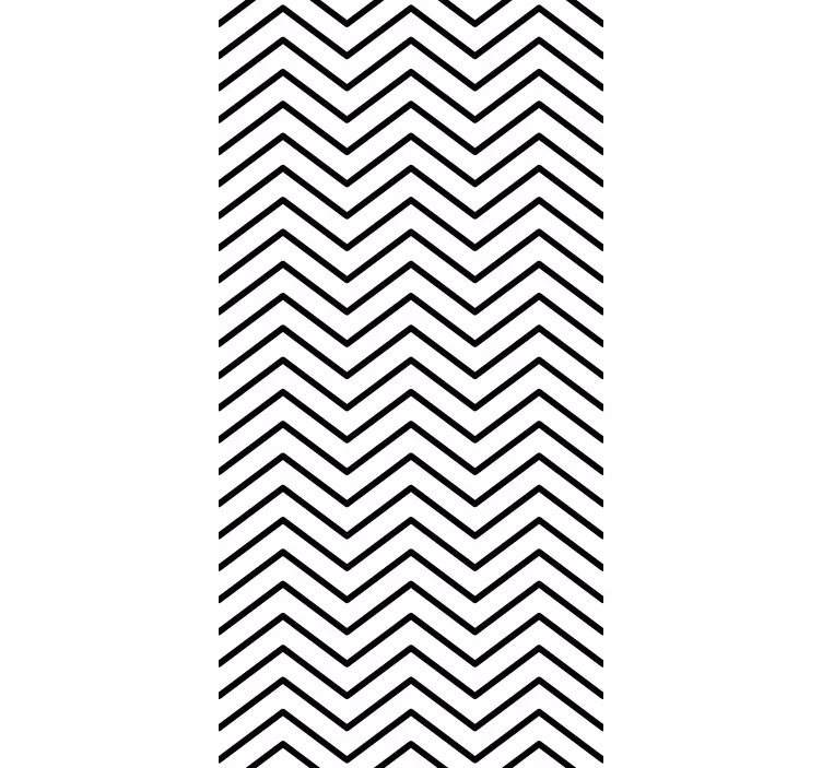 Moderna tapeta na stenu s dizajnom chevron - Tenstickers