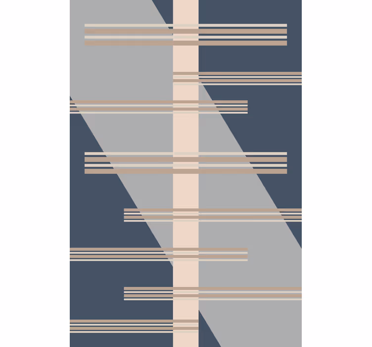 Moderna tapeta na stenu geometrické línie - Tenstickers