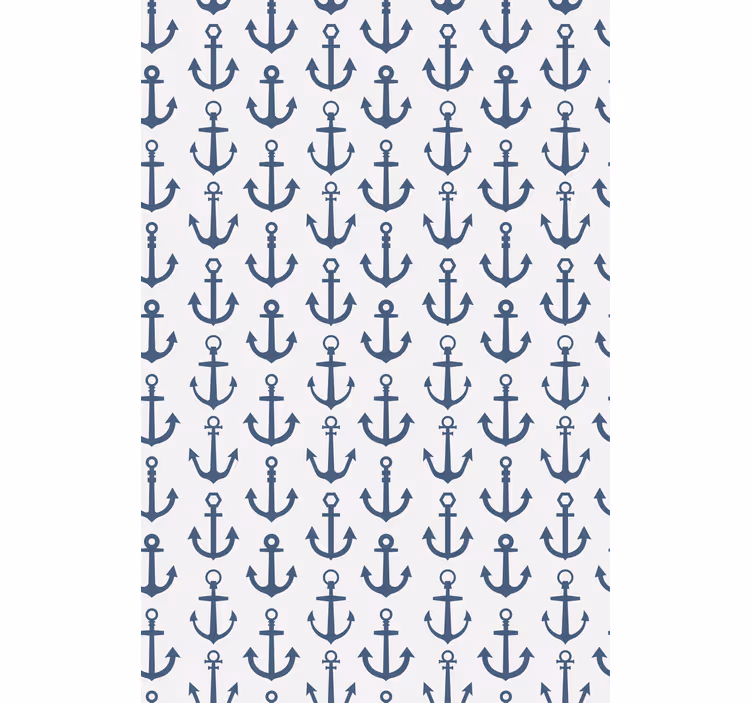 Moderna tapeta na stenu súprava kotiev v hamptonskom štýle - Tenstickers