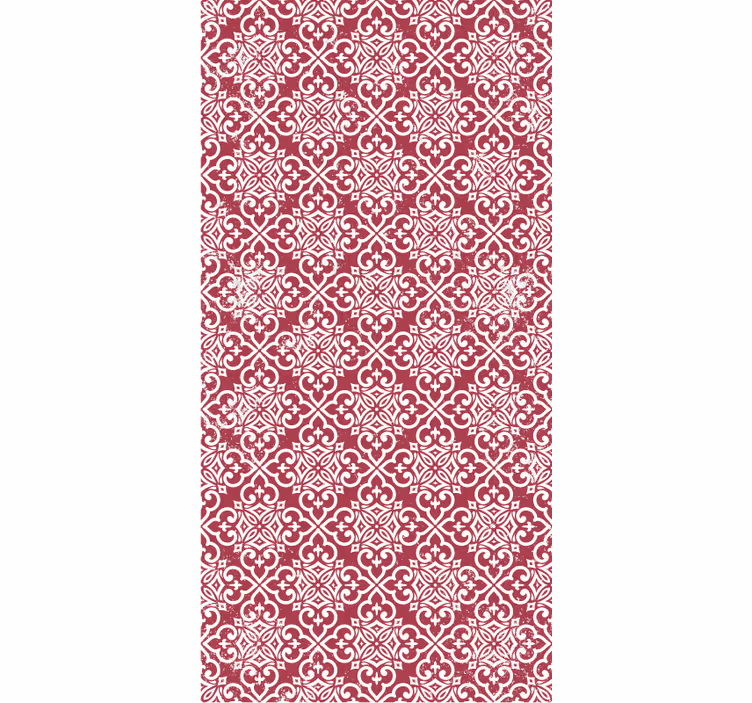 Tapety do kuchyne marocká červená - Tenstickers